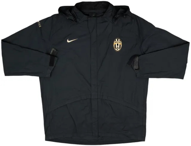 2004-05 Juventus Nike Hooded Rain Jacket - 7/10 - (L)