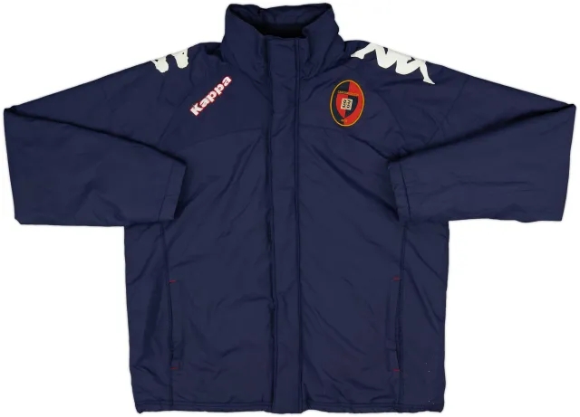 2013-14 Cagliari Kappa Padded Bench Coat - 8/10 - (M)