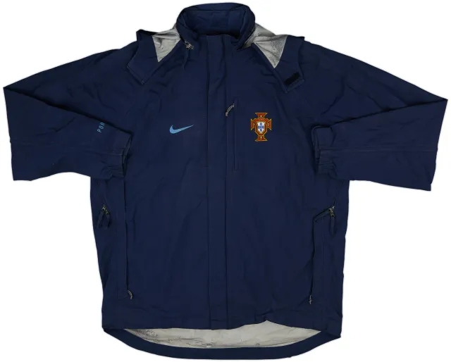 2004-06 Portugal Nike Hooded Rain Jacket - 8/10 - (L)