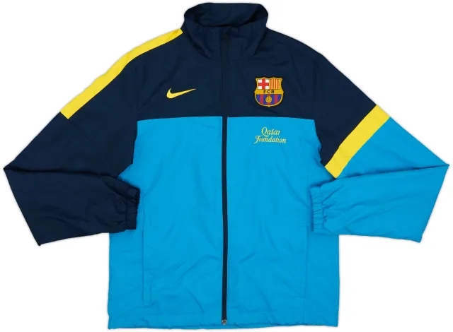 2012-13 Barcelona Nike Hooded Top - 6/10 - (S)