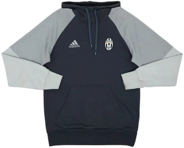 2016-17 Juventus adidas Hooded Top - 8/10 - (M)