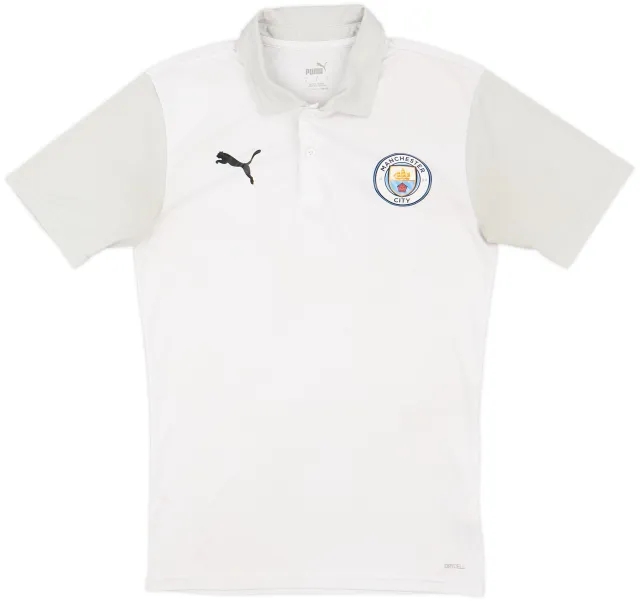 2020-21 Manchester City Puma Polo Shirt - 6/10 - (S)