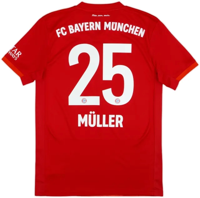 adidas Bayern Munich Mens SS Home Shirt 2019/20