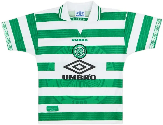 Umbro Celtic Boys SS Home Shirt 1997/99