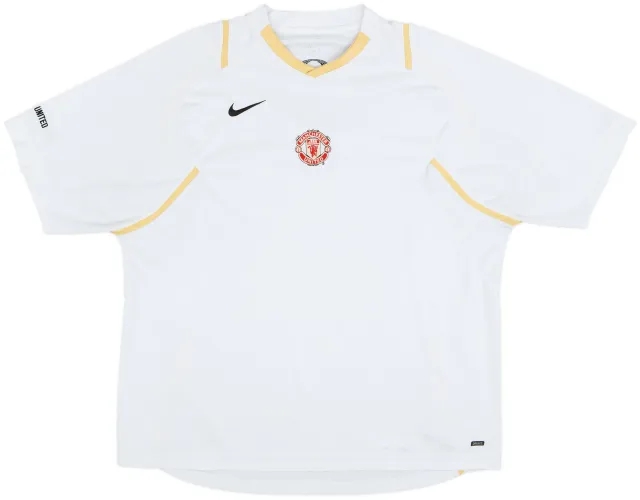 2006-07 Manchester United Nike Training Shirt - 8/10 - (XXL)