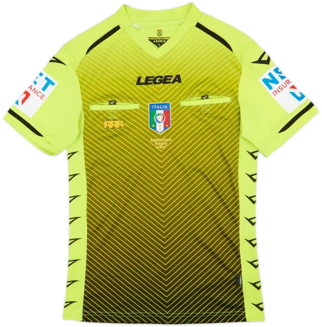2020-21 Italy Diadora Legea Referee Shirt - 8/10 - (S)