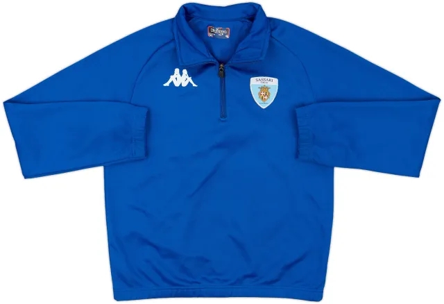2019-20 Sassari Kappa 1/4 Zip Track Jacket - 9/10 - (S)