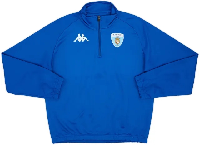2022-23 Sassari Kappa 1/4 Zip Track Jacket - 10/10 - (M)
