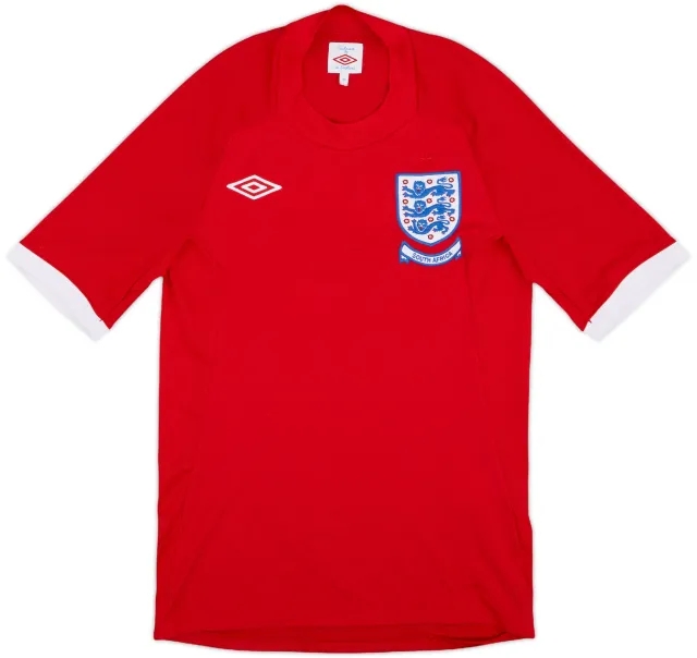 2010-11 England Away 'South Africa' Shirt - 7/10 - (XS)