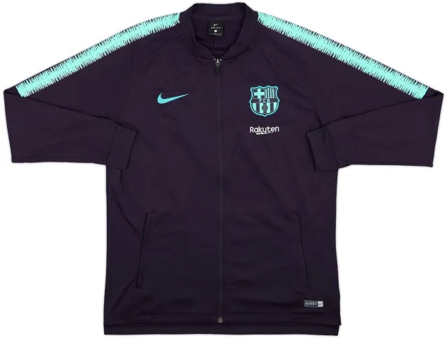 2018-19 Barcelona Nike Training Track Jacket - 8/10 - (L)