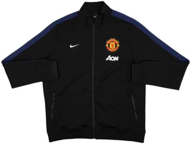 2013-14 Manchester United Nike Track Jacket - 10/10 - (XL)