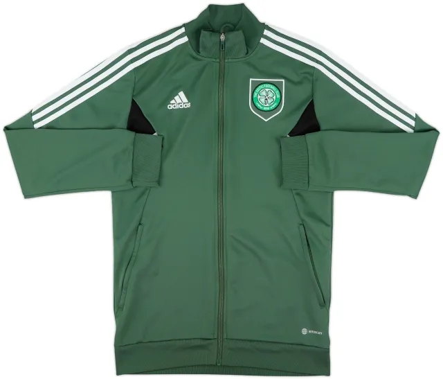 2022-23 Celtic adidas Player Issue Hooded Track Jacket #62 - 9/10 - (M)