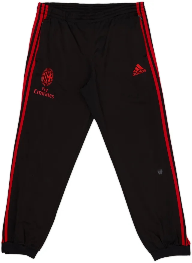 2011-12 AC Milan adidas Track Pants/Bottoms - 5/10 - (M/L)