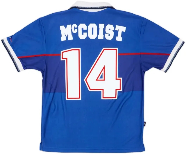 Nike Rangers Mens SS Home Shirt 1997/99