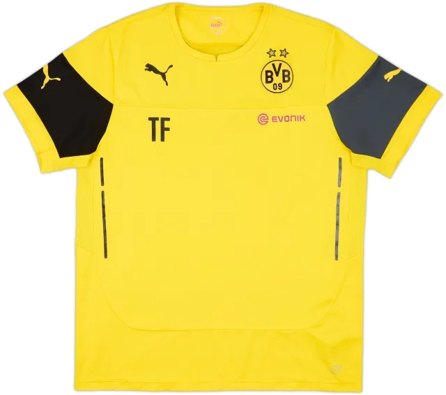 2017-18 Borussia Dortmund Staff Issue Puma Training Shirt TF - 8/10 - (XL)