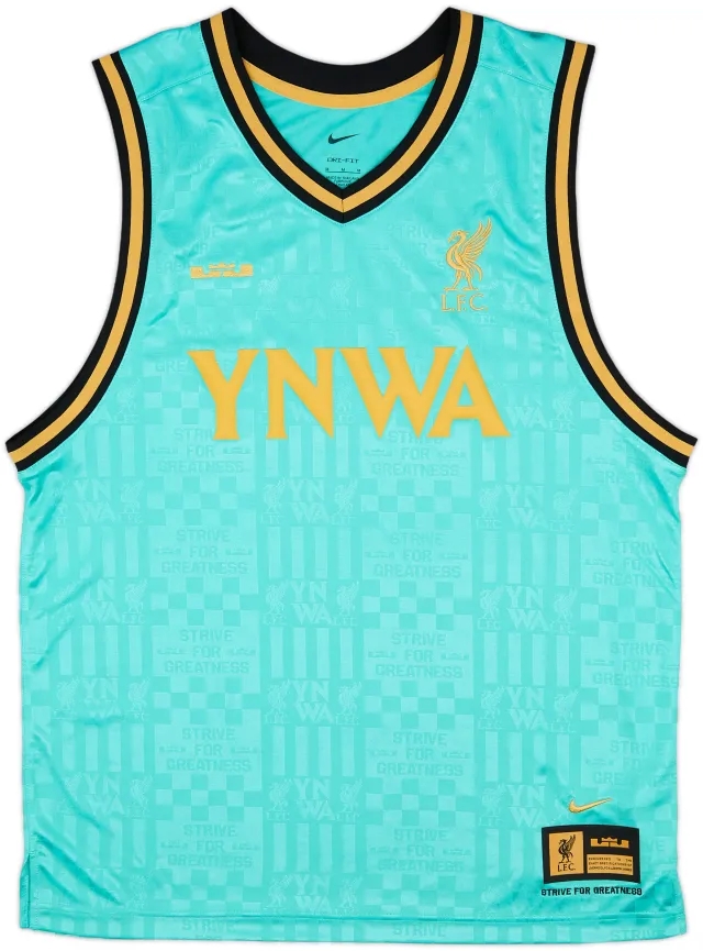 2024-25 Liverpool Nike Lebron Basketball Jersey - 8/10 - (M)