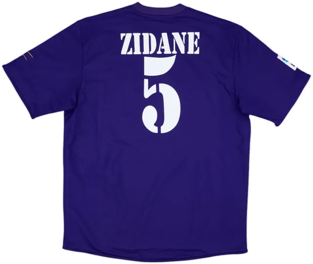 2001 Real Madrid Third Shirt Zidane #5 - 8/10 - (XL)