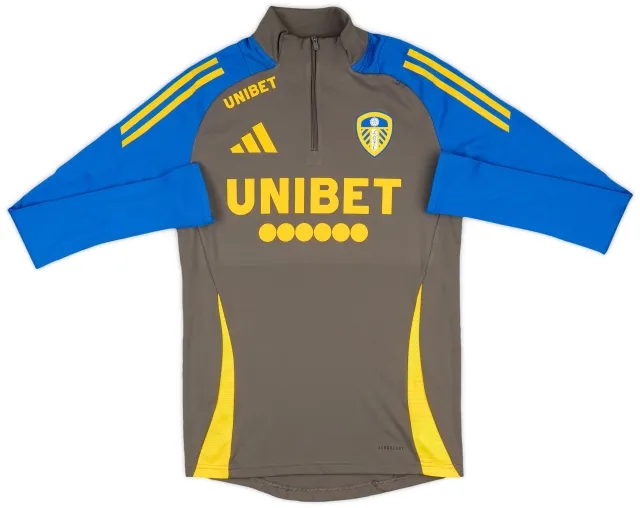 2024-25 Leeds United adidas 1/4 Zip Training Top (3XL)
