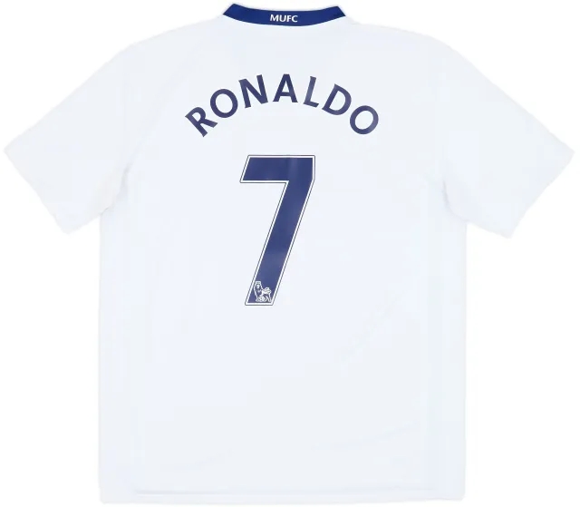 2008-10 Manchester United Away Shirt Ronaldo #7 - 6/10 - (L)