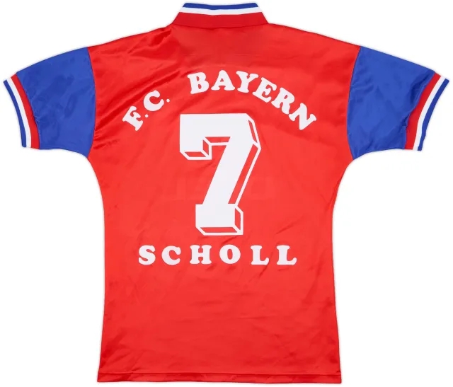 adidas Bayern Munich Mens SS Home Shirt 1993/95