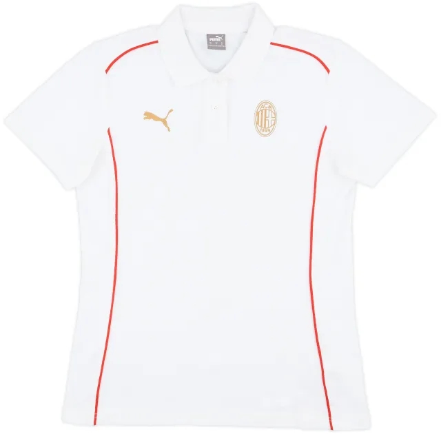 2024-25 AC Milan Puma Polo Shirt - 9/10 - (S)