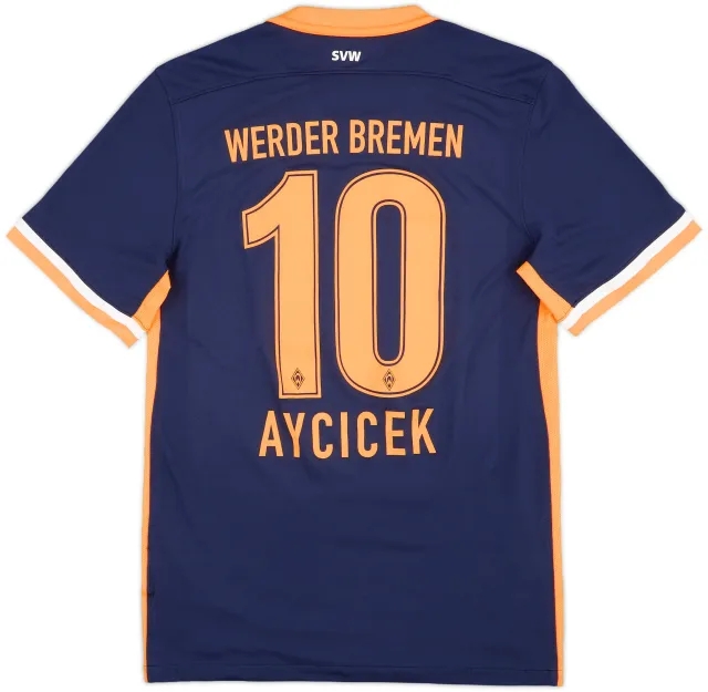 Nike Werder Bremen Mens SS Away Shirt 2015/16