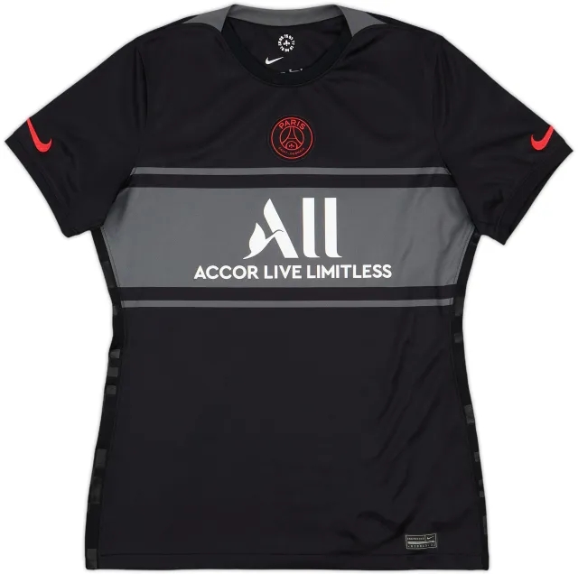 2021-22 Paris Saint-Germain Third Shirt - 9/10 - (Women's M)