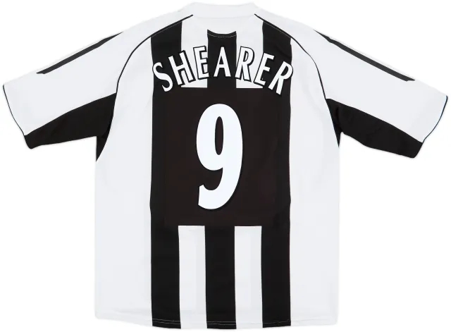 2005-07 Newcastle Home Shirt Shearer #9 - 8/10 - (L)