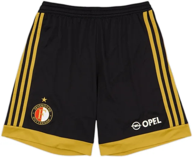 2015-16 Feyenoord Home Shorts - 7/10 - (S)