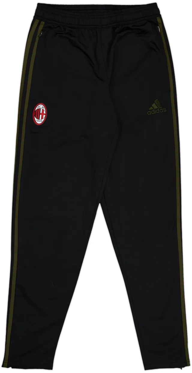 2016-17 AC Milan adidas Track Pants/Bottoms - 9/10 - (S)
