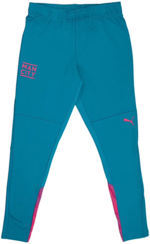 2021-22 Manchester City Puma Track Pants/Bottoms - 10/10 - (S)