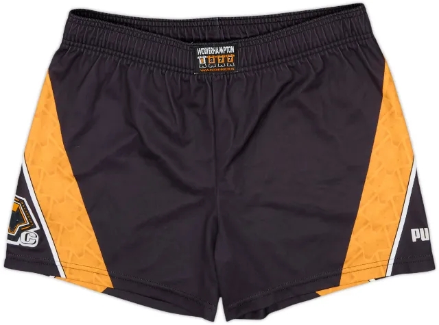 1996-98 Wolves Home Shorts - 8/10 - (S)