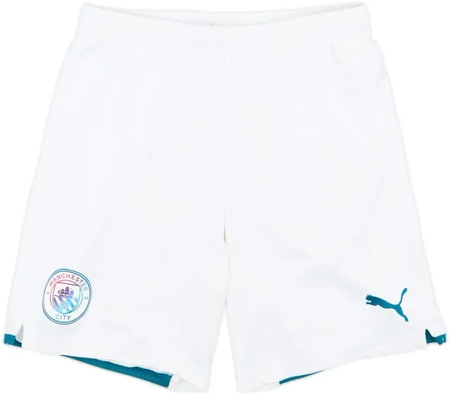 2021-22 Manchester City Away Shorts - 9/10 - (S)