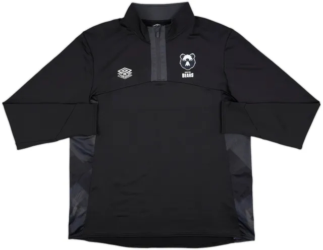 2022-23 Bristol Bears Rugby Umbro 1/4 Zip Drill Top - 8/10 - (XXL)