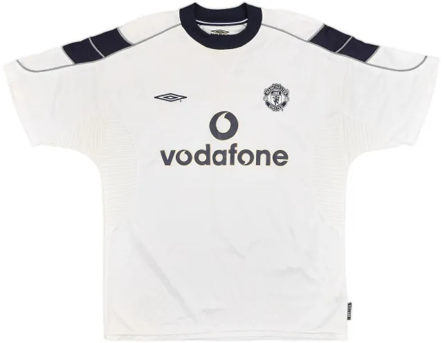 2000-01 Manchester United Away Shirt Beckham #7 - 7/10 - (M)