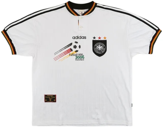 adidas Germany Mens SS Home Shirt 1996