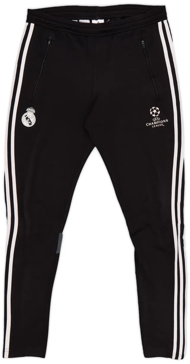 2014-15 Real Madrid adidas CL Track Pants/Bottoms - 5/10 - (S)