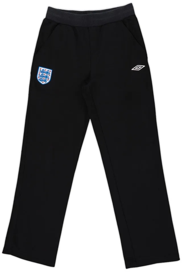2010-11 England Umbro Track Pants/Bottoms - 8/10 - (S)
