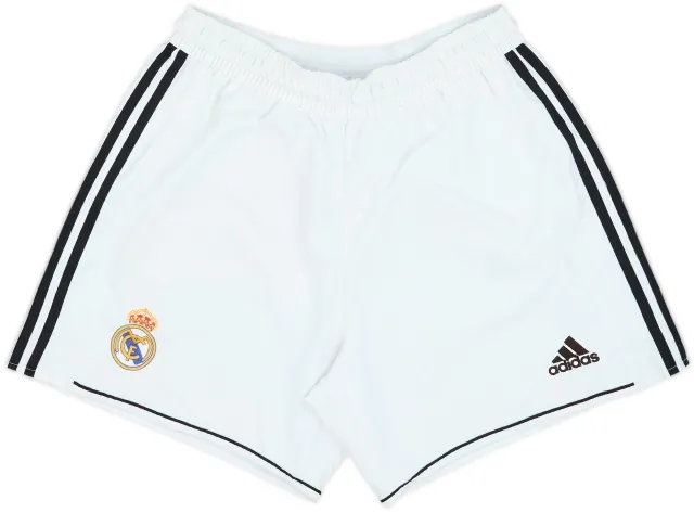2003-04 Real Madrid Home Shorts - 8/10 - (L)
