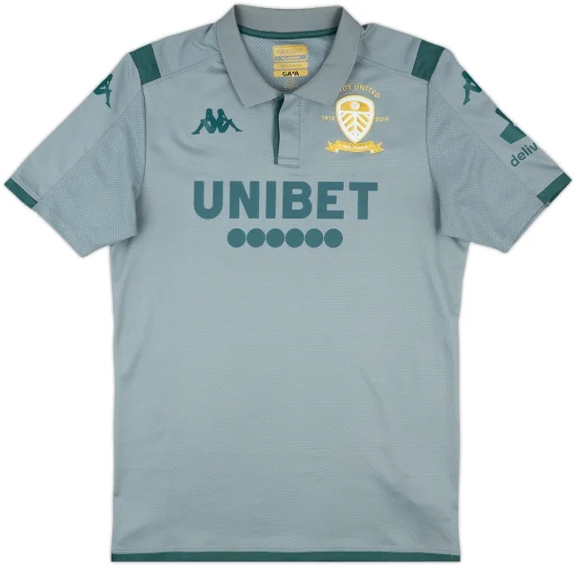 2019-20 Leeds United Kappa Polo Shirt - 10/10 - (L)