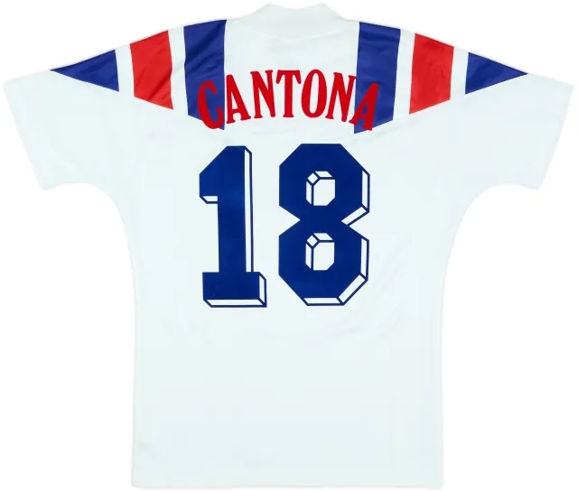 adidas France Mens SS Away Shirt 1992