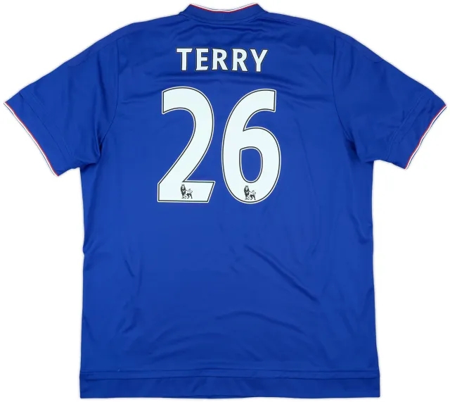 2015-16 Chelsea Home Shirt Terry #26 - 10/10 - (XL)