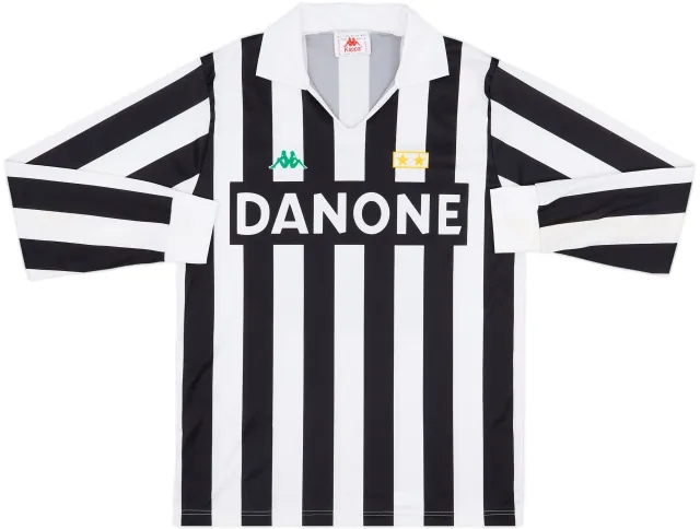 1992-94 Juventus Basic Home L/S Shirt - 6/10 - (M)