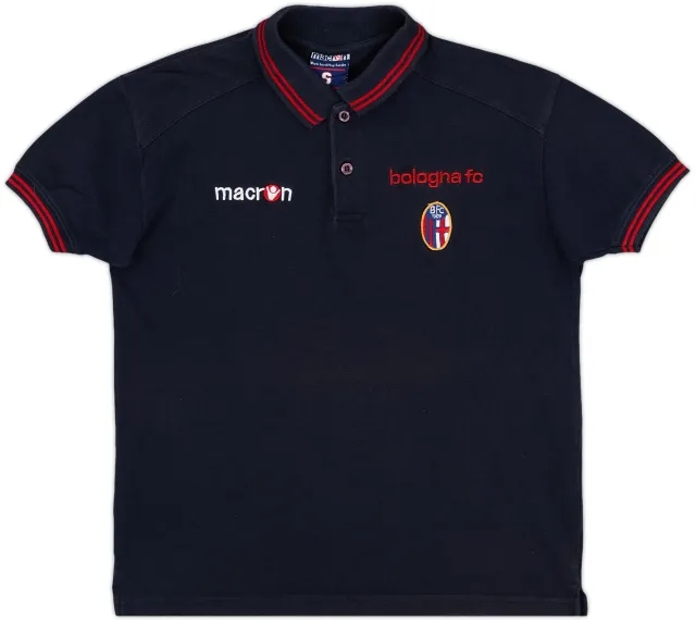 2005-06 Bologna Macron Polo Shirt - 8/10 - (S)