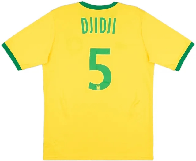 2018-19 Nantes Home Shirt Djidji #5 - 7/10 - (M)