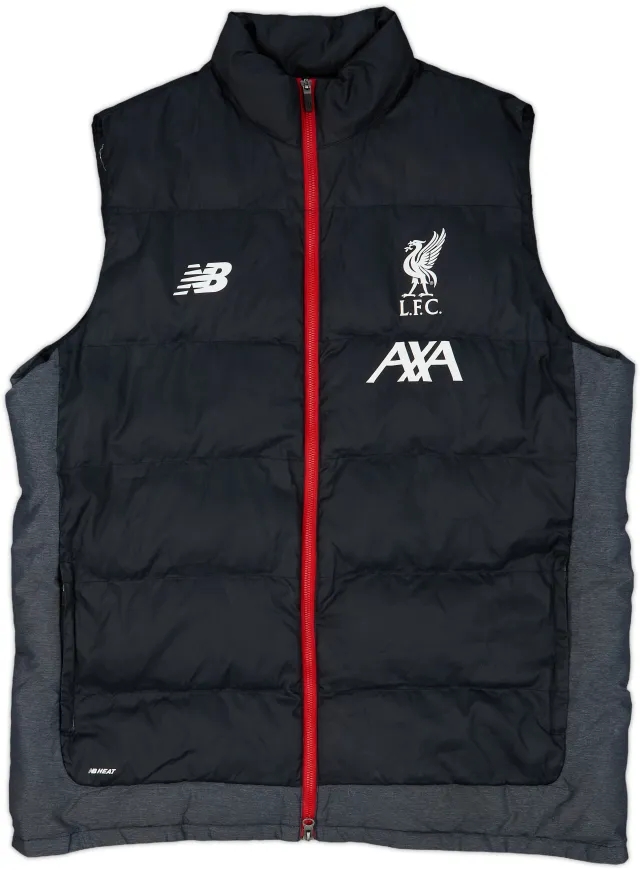 2018-19 Liverpool New Balance Padded Gilet - 8/10 - (XXL)