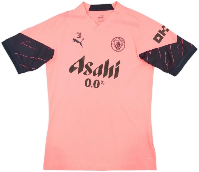 2023-24 Manchester City Player Issue Puma Training Shirt #31 (Ederson) - 8/10 - (XL)