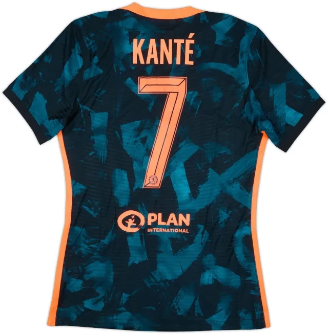 2021-22 Chelsea Player Issue Third Shirt Kante #7