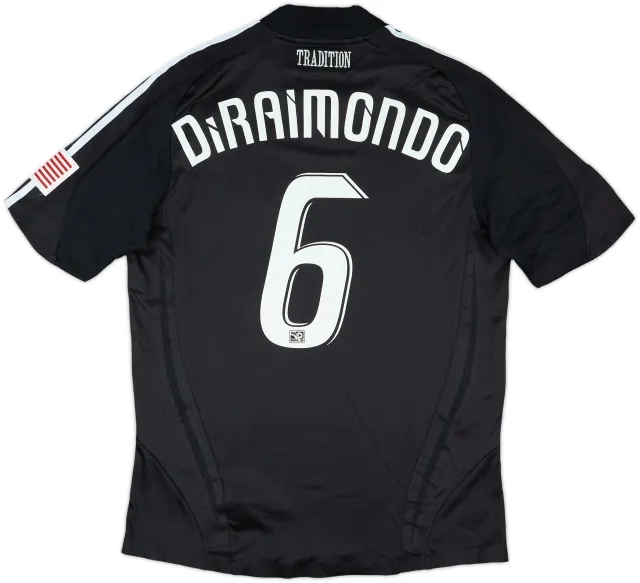 adidas DC United Mens SS Player Issue Home Shirt 2009