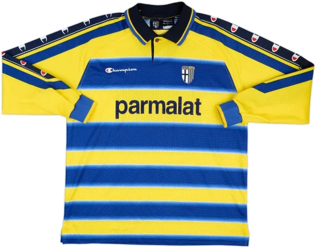 1999-00 Parma Match Issue Home L/S Shirt #16